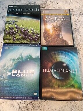 Planet Earth / Blue Planet / Human Planet / America DVD Set - Multicolor